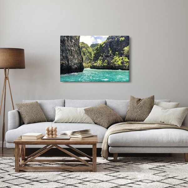 Slika planinske rijeke (90x60 cm)