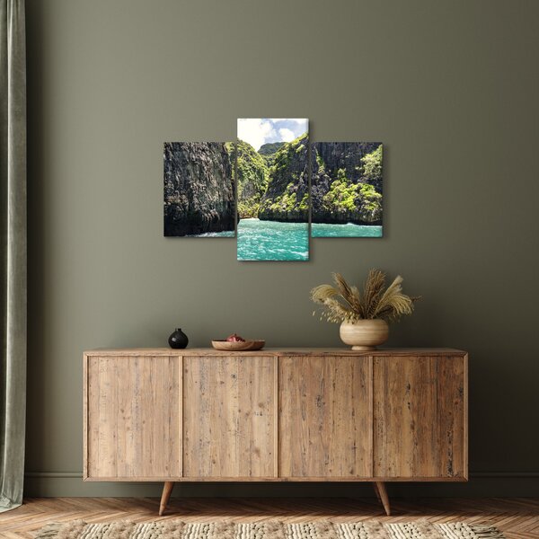 Slika planinske rijeke (90x60 cm)