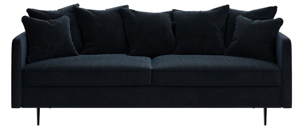 Tamnoplava sofa od baršuna Ghado Esme, 214 cm