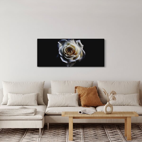 Slika bijele ruže (120x50 cm)