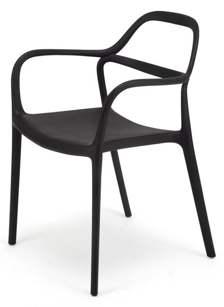 Set od 2 crne blagovaonske stolice Le Bonom Dali Chair