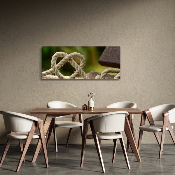Slika srca od užeta (120x50 cm)