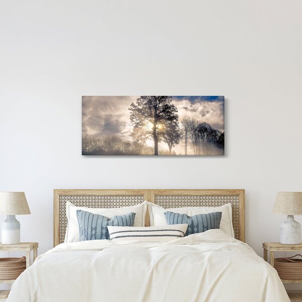 Slika drveta u magli (120x50 cm)