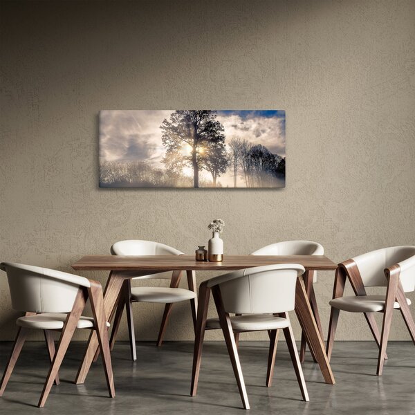 Slika drveta u magli (120x50 cm)