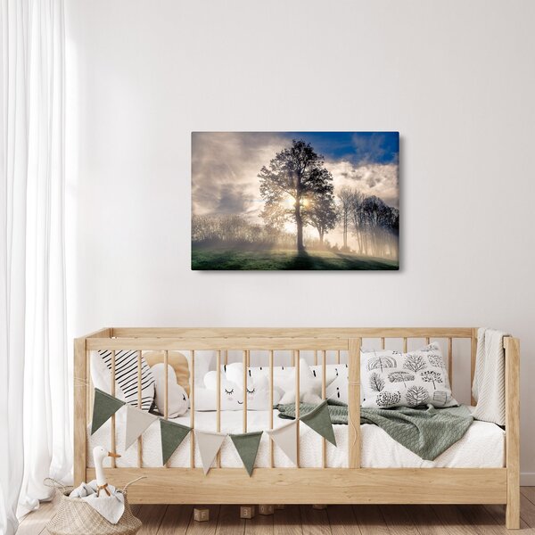 Slika drveta u magli (90x60 cm)
