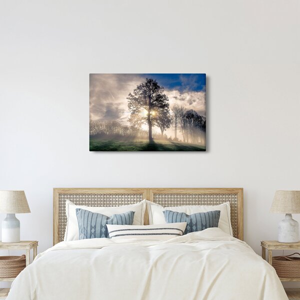 Slika drveta u magli (90x60 cm)