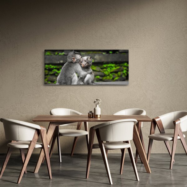 Slika - majmuni (120x50 cm)