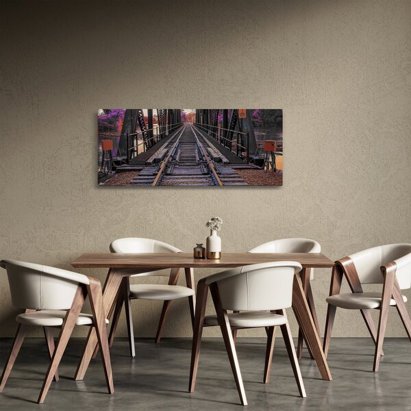 Slika željezničkog mosta (120x50 cm)