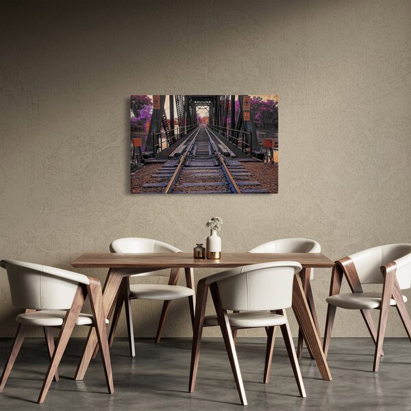 Slika željezničkog mosta (90x60 cm)