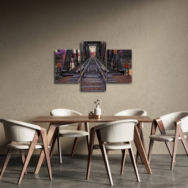Slika željezničkog mosta (90x60 cm)