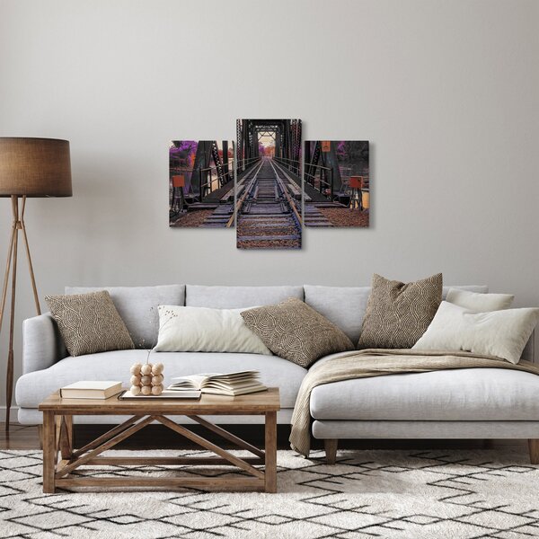 Slika željezničkog mosta (90x60 cm)