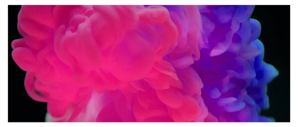 Slika obojenog dima (120x50 cm)