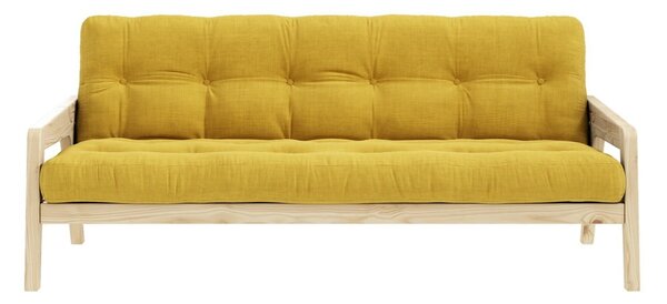 Promjenjiva baršunasta sofa Karup Design Grab Raw i boja Meda