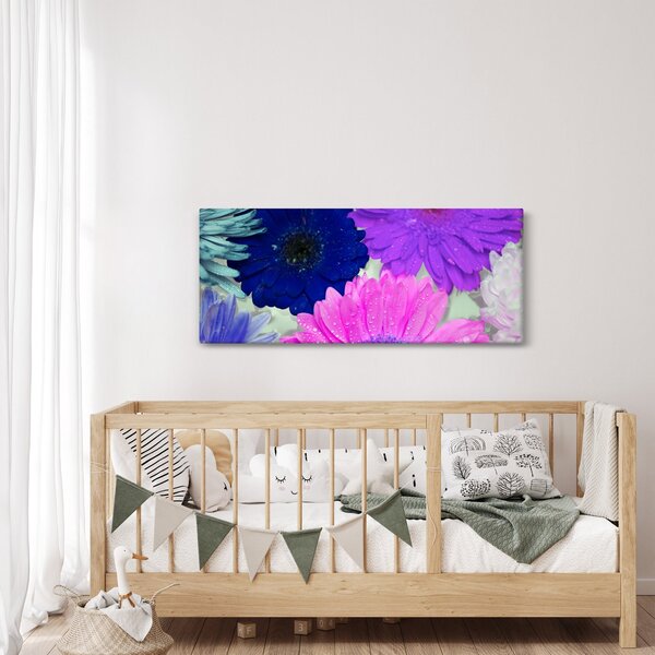 Slika šarenog cvijeća (120x50 cm)