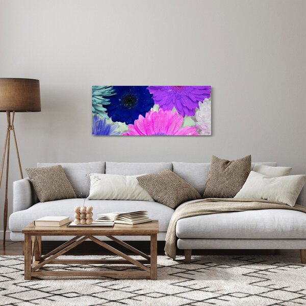 Slika šarenog cvijeća (120x50 cm)