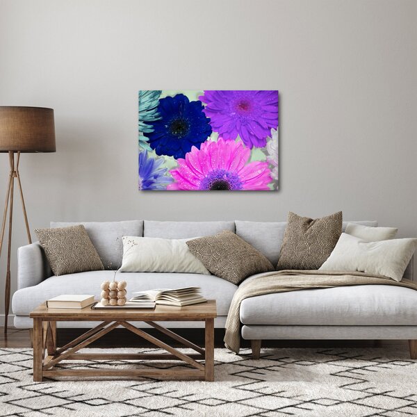 Slika šarenog cvijeća (70x50 cm)