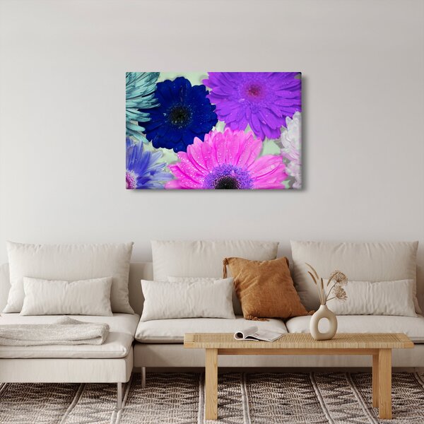 Slika šarenog cvijeća (90x60 cm)