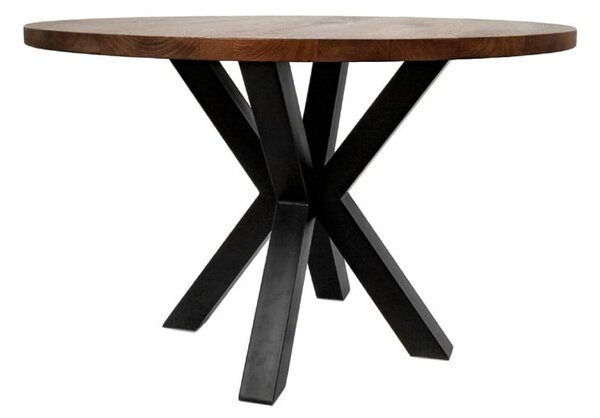 Okrugli blagovaonski stol s pločom od drva manga HMS collection, ⌀ 140 cm