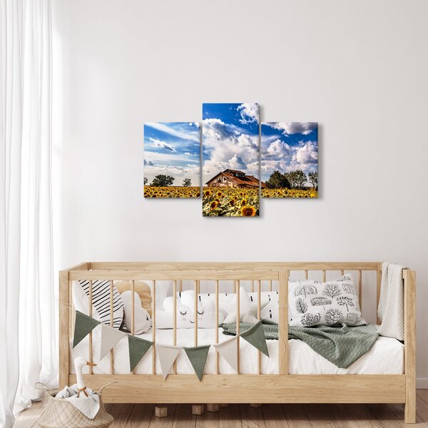 Slika polja suncokreta (90x60 cm)
