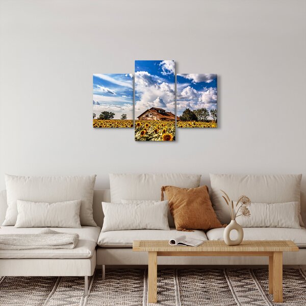 Slika polja suncokreta (90x60 cm)