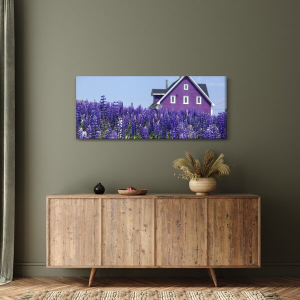 Slika polja lavande (120x50 cm)