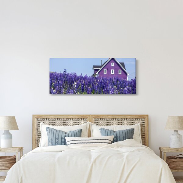 Slika polja lavande (120x50 cm)