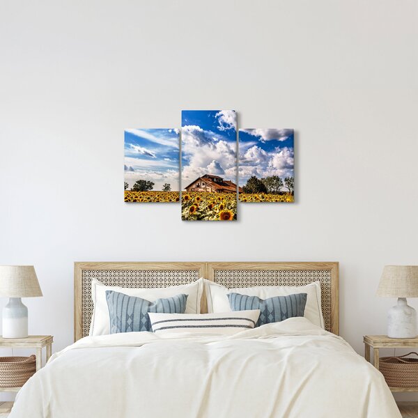 Slika polja suncokreta (90x60 cm)