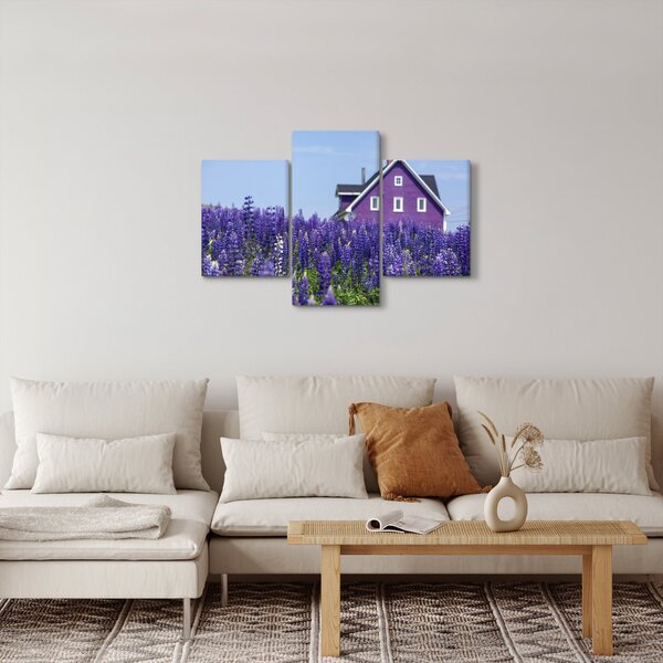 Slika polja lavande (90x60 cm)