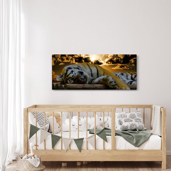 Slika usnulog tigra (120x50 cm)