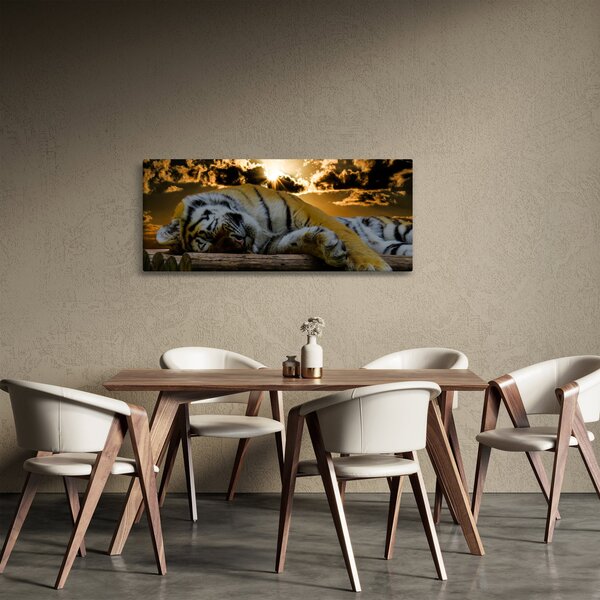 Slika usnulog tigra (120x50 cm)