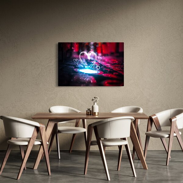 Slika svijetlećeg srca (90x60 cm)