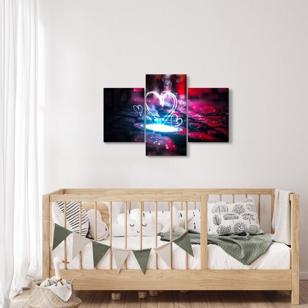 Slika svijetlećeg srca (90x60 cm)