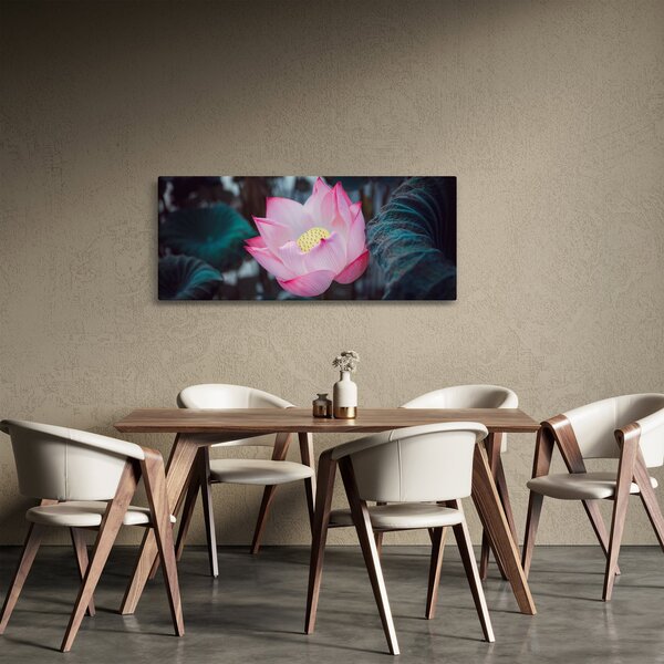 Slika ružičastog cvijeta (120x50 cm)