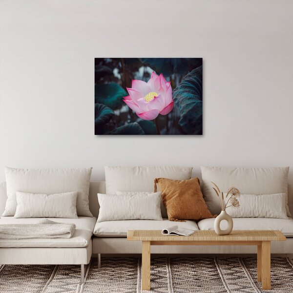 Slika ružičastog cvijeta (70x50 cm)