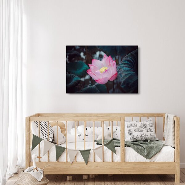 Slika ružičastog cvijeta (90x60 cm)