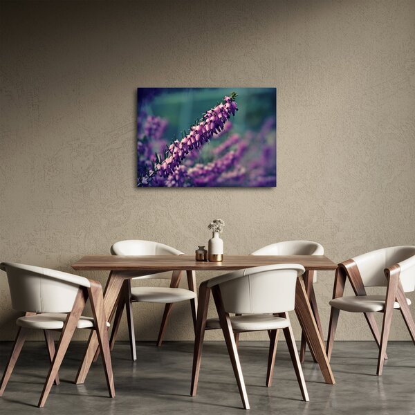 Slika ljubičastog cvijeta (70x50 cm)