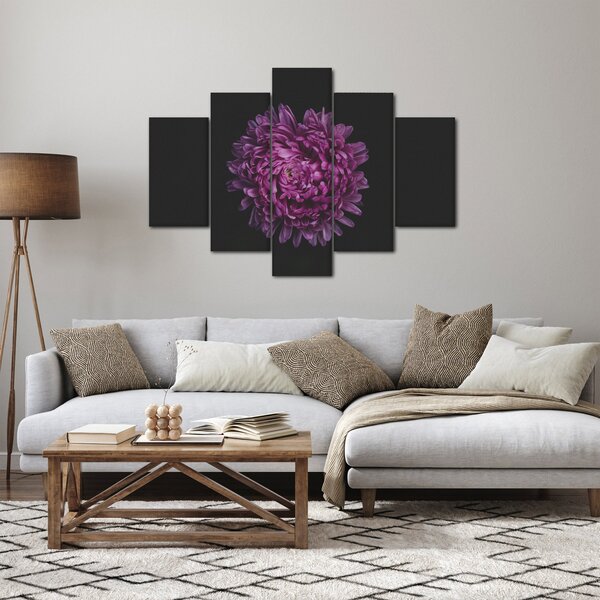 Slika ljubičastog cvijeta (150x105 cm)