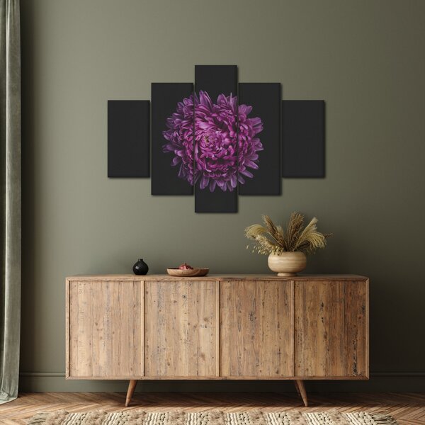 Slika ljubičastog cvijeta (150x105 cm)