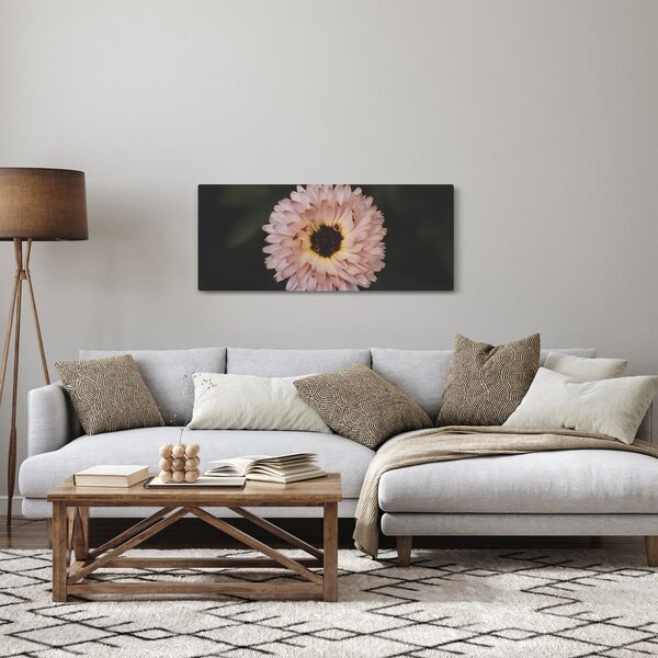 Slika narančastog cvijeta (120x50 cm)