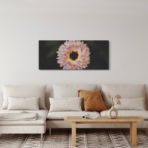 Slika narančastog cvijeta (120x50 cm)