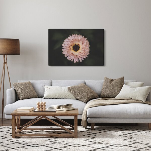 Slika narančastog cvijeta (90x60 cm)