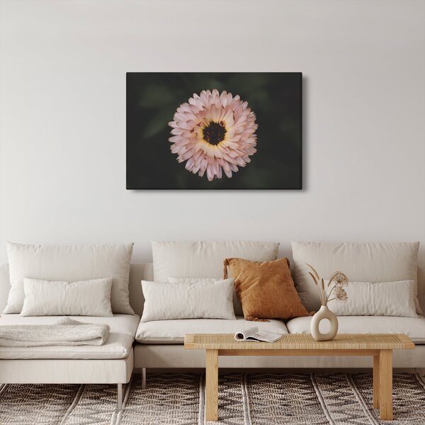 Slika narančastog cvijeta (90x60 cm)