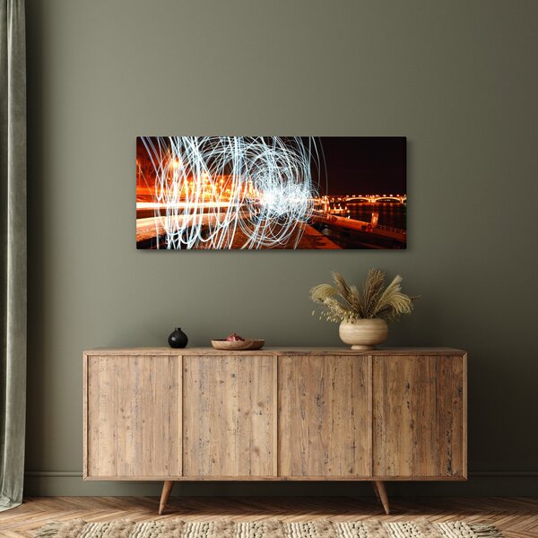 Slika svjetlosnih valova (120x50 cm)