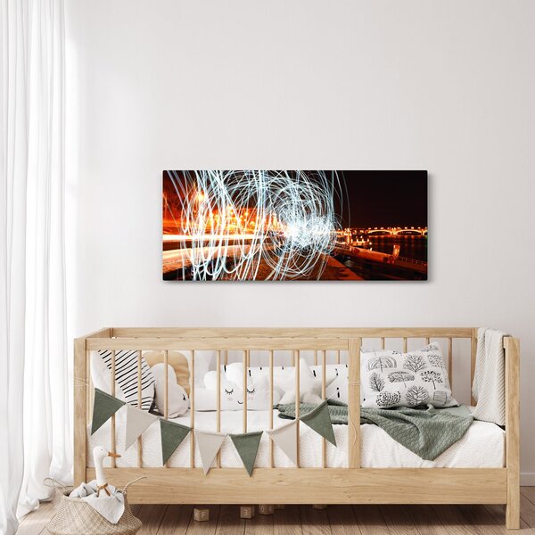 Slika svjetlosnih valova (120x50 cm)