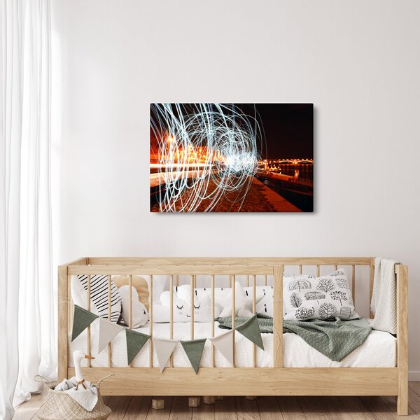 Slika svjetlosnih valova (90x60 cm)