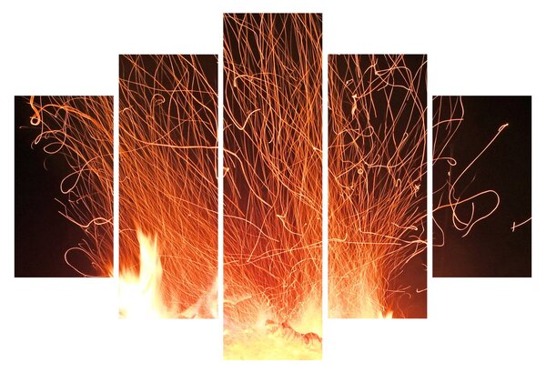 Slika vatre (150x105 cm)