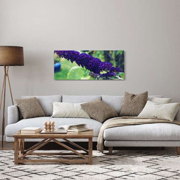 Slika plavog cvijeta (120x50 cm)