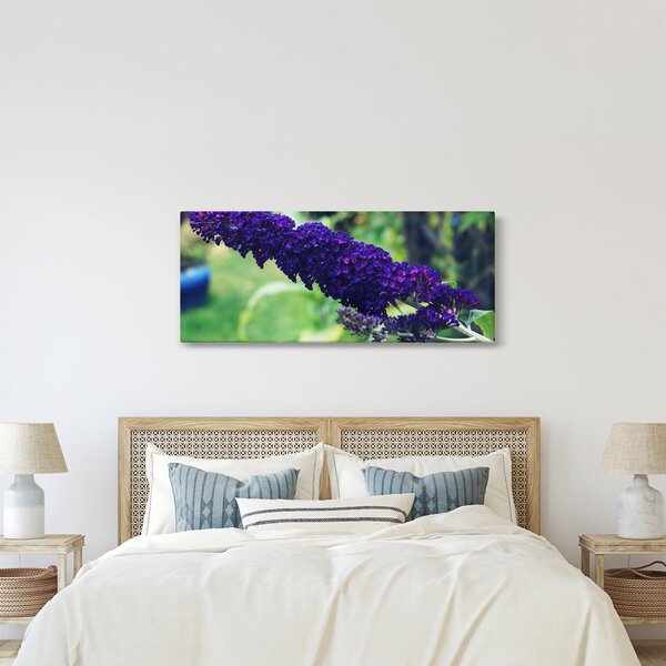 Slika plavog cvijeta (120x50 cm)