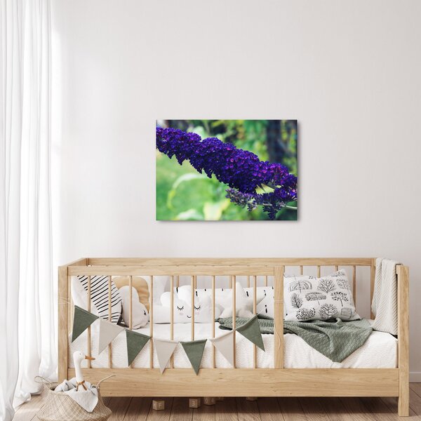 Slika plavog cvijeta (70x50 cm)