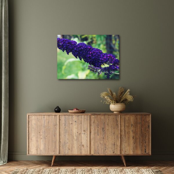 Slika plavog cvijeta (70x50 cm)